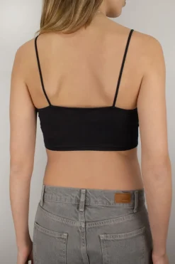 Crop top scollo a  V