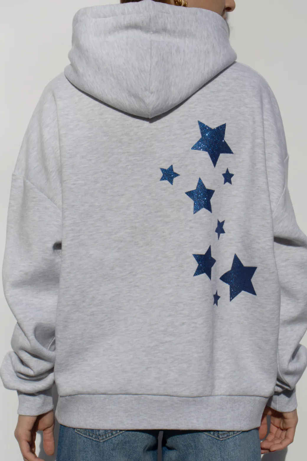 Felpa Stelle glitter