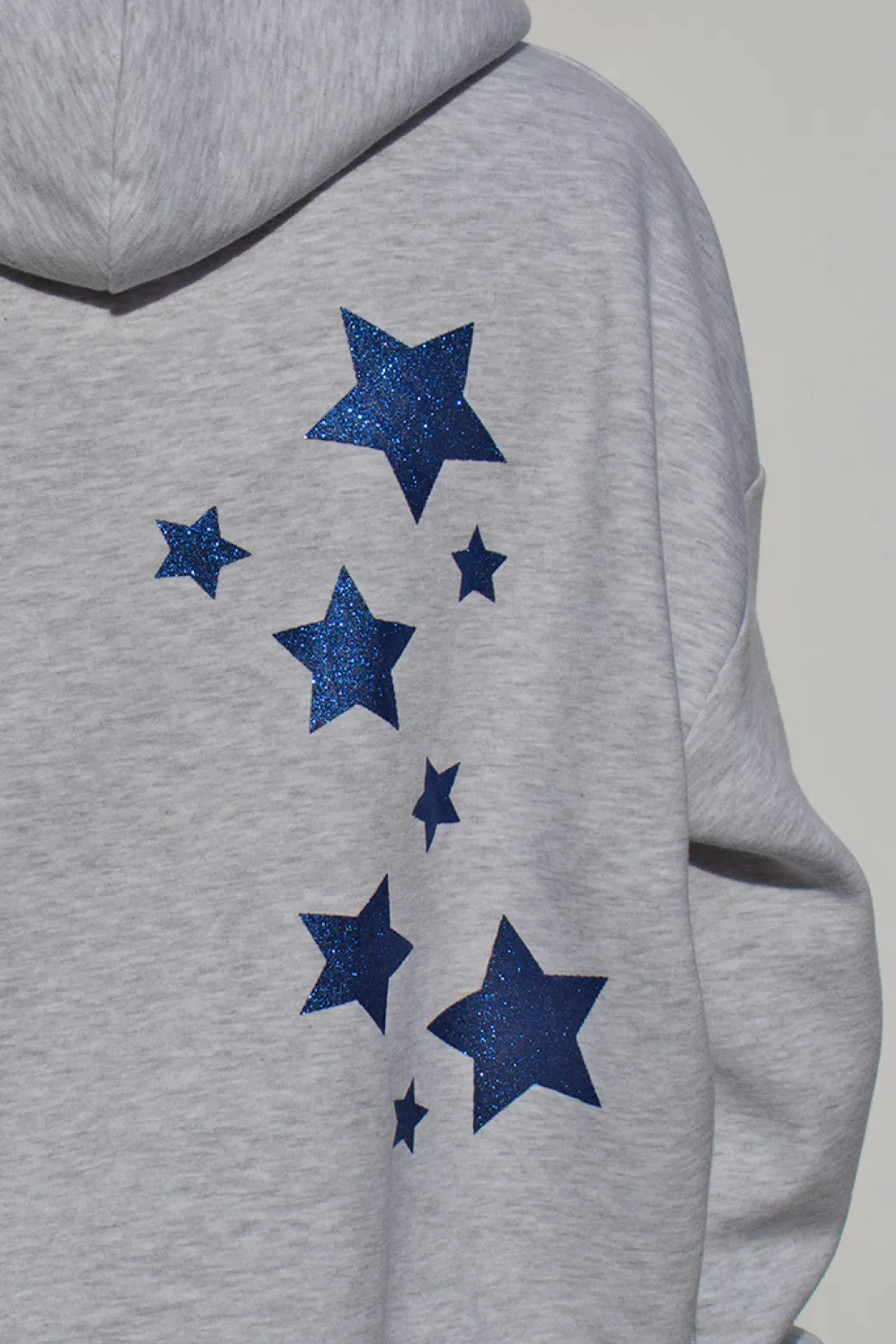 Felpa Stelle glitter