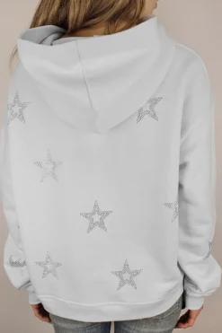 Felpa Stelle Strass