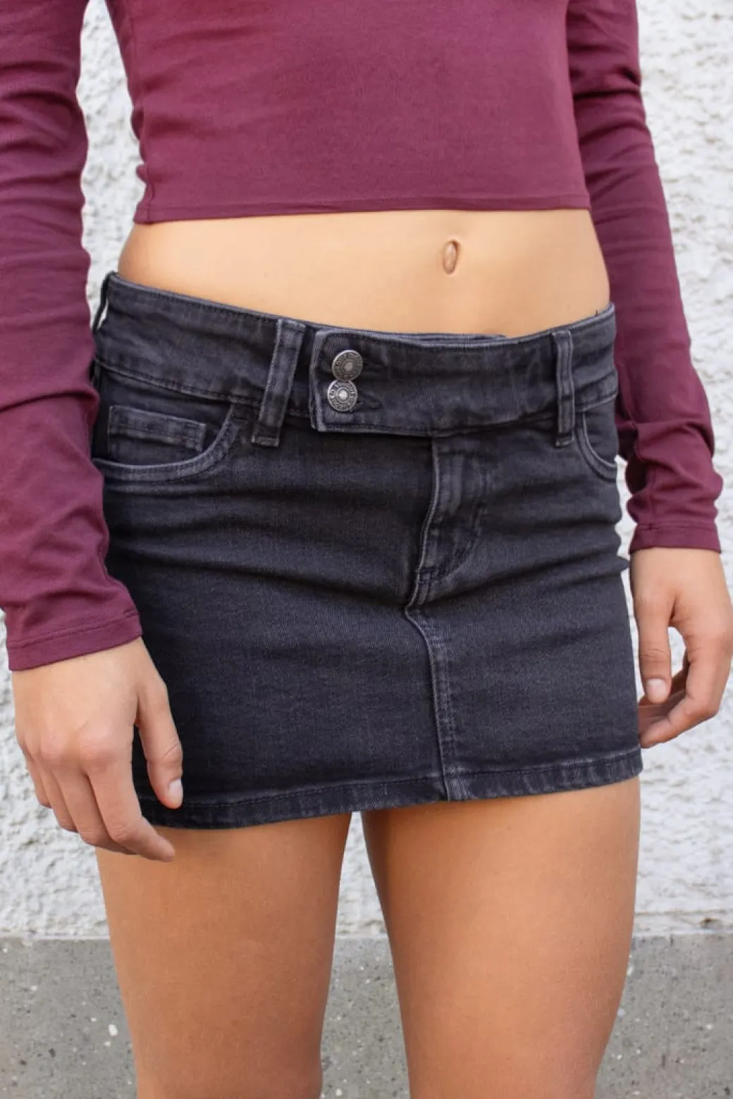 Gonna doppio bottone