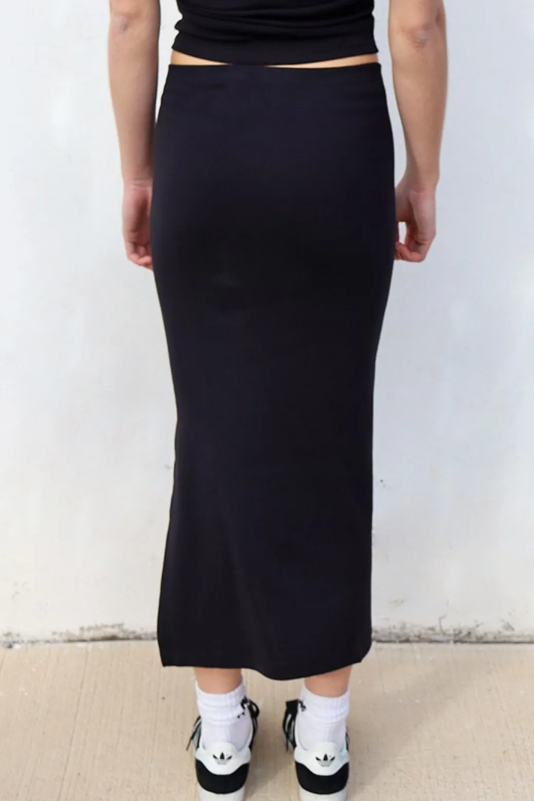 Gonna spacco laterale