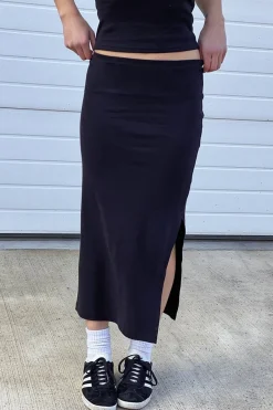 Gonna spacco laterale