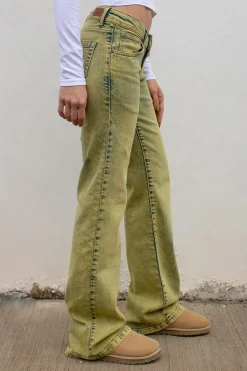 Jeans flare low waist