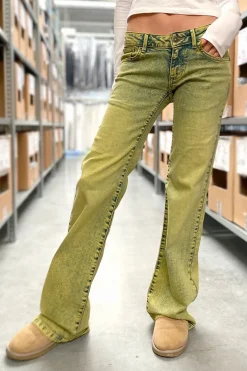 Jeans flare low waist