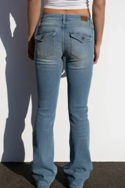 Jeans flare low waist