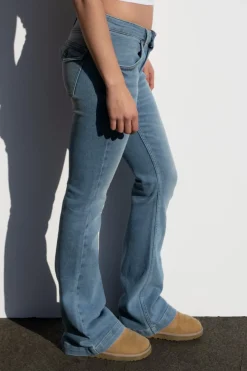 Jeans flare low waist