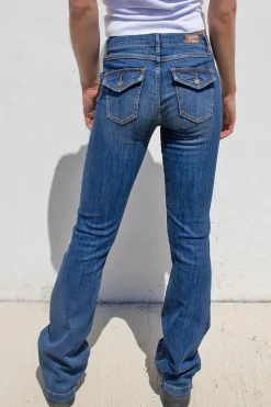 Jeans flare low waist