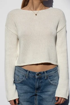 Maglione scollo a barchetta