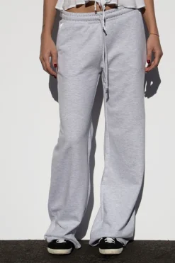 Pantaloni tuta inserti raso