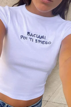 T-shirt Baciami poi ti spiego