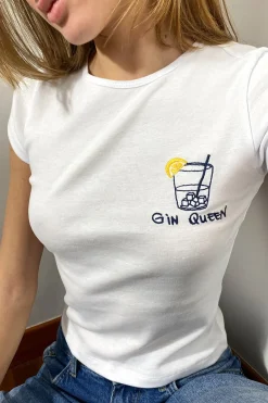 T-shirt Gin queen