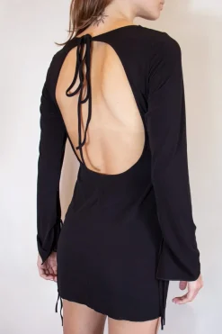 Vestito maniche flare