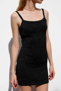 Vestito tubino lurex